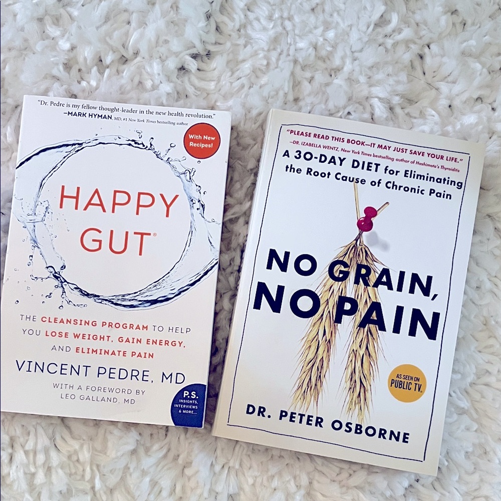 Wellness Book Bundle for Gut Health and Chronic Pain